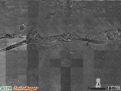 Zip code 81054 satellite photo by USGS