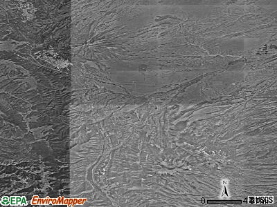 Zip code 81055 satellite photo by USGS