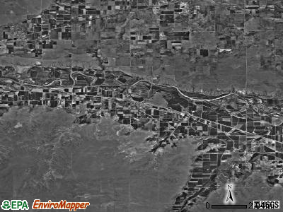 Zip code 81058 satellite photo by USGS