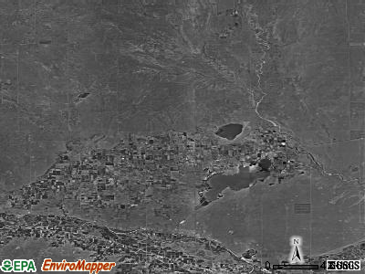 Zip code 81063 satellite photo by USGS