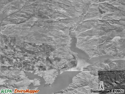 Zip code 81121 satellite photo by USGS