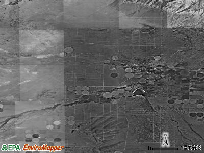 Zip code 81123 satellite photo by USGS