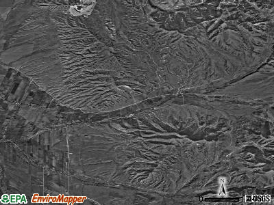Zip code 81126 satellite photo by USGS