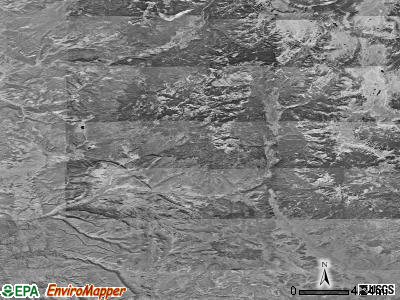 Zip code 81128 satellite photo by USGS