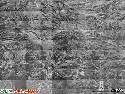 Zip code 81130 satellite photo by USGS