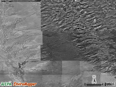 Zip code 81131 satellite photo by USGS