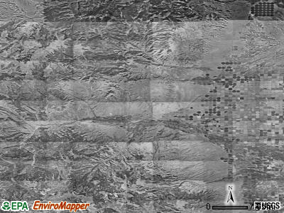 Zip code 81132 satellite photo by USGS