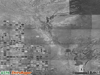 Zip code 81136 satellite photo by USGS