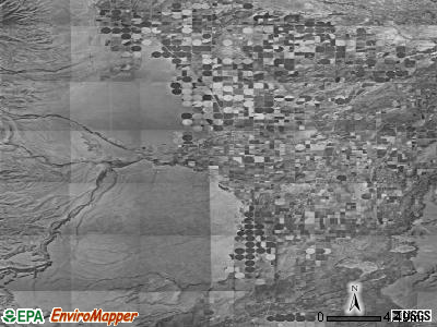 Zip code 81140 satellite photo by USGS