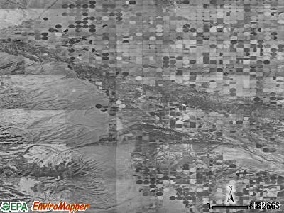 Zip code 81149 satellite photo by USGS