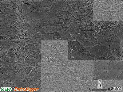 Zip code 81212 satellite photo by USGS
