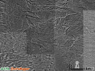 Zip code 81223 satellite photo by USGS