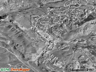 Zip code 81225 satellite photo by USGS