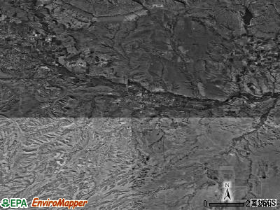Zip code 81226 satellite photo by USGS