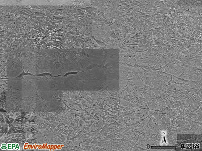 Zip code 81230 satellite photo by USGS