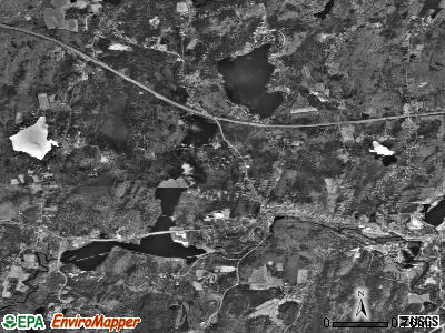 Zip code 01518 satellite photo by USGS