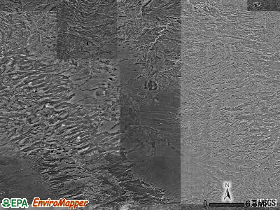 Zip code 81252 satellite photo by USGS