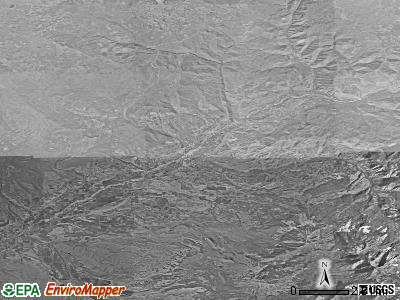 Zip code 81428 satellite photo by USGS