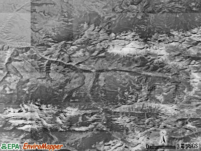 Zip code 81435 satellite photo by USGS