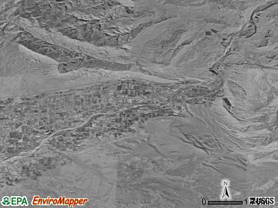 Zip code 81526 satellite photo by USGS