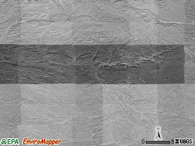 Zip code 81601 satellite photo by USGS