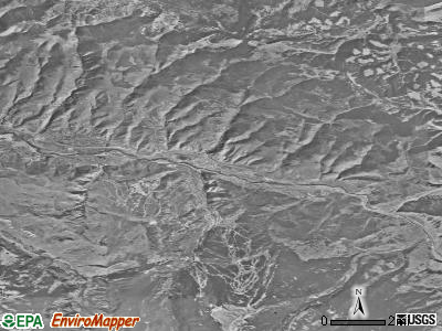 Zip code 81620 satellite photo by USGS