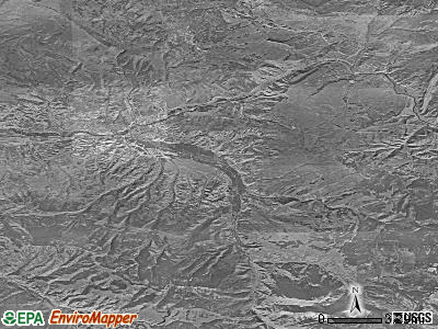 Zip code 81631 satellite photo by USGS