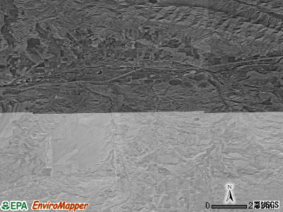 Zip code 81652 satellite photo by USGS
