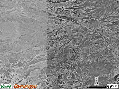 Zip code 81654 satellite photo by USGS