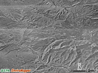 Zip code 81655 satellite photo by USGS
