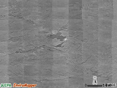 Zip code 82213 satellite photo by USGS