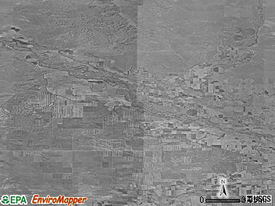 Zip code 82223 satellite photo by USGS