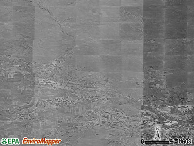 Zip code 82240 satellite photo by USGS