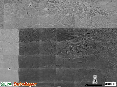 Zip code 82322 satellite photo by USGS