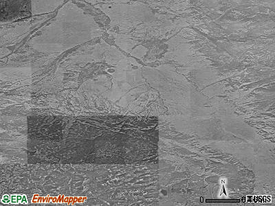 Zip code 82325 satellite photo by USGS