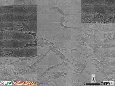 Zip code 82331 satellite photo by USGS