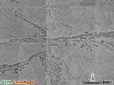 Zip code 82426 satellite photo by USGS