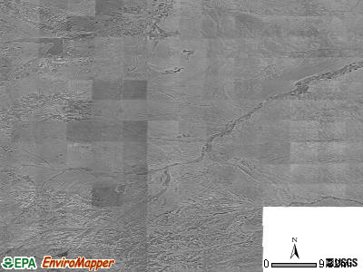 Zip code 82433 satellite photo by USGS