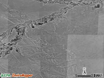 Zip code 82515 satellite photo by USGS