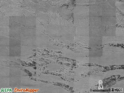 Zip code 82523 satellite photo by USGS