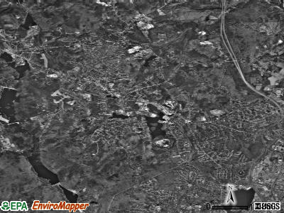 Zip code 01520 satellite photo by USGS