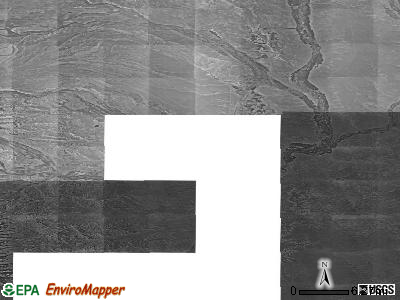 Zip code 83113 satellite photo by USGS
