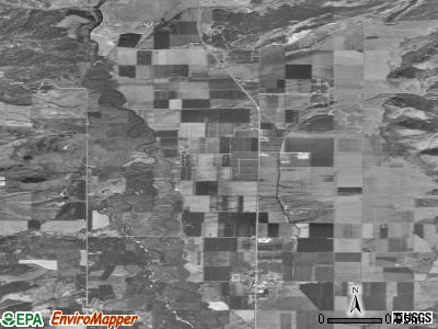 Zip code 83118 satellite photo by USGS