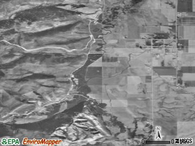 Zip code 83119 satellite photo by USGS