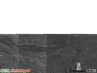 Zip code 83123 satellite photo by USGS