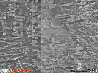 Zip code 83127 satellite photo by USGS