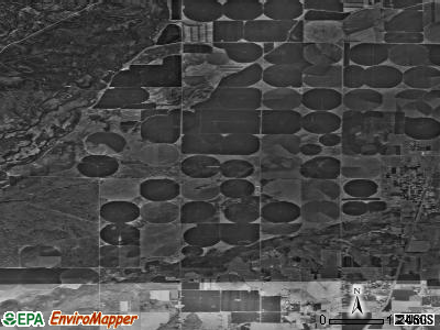 Zip code 83203 satellite photo by USGS