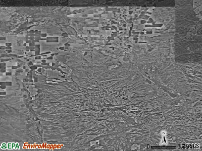 Zip code 83204 satellite photo by USGS