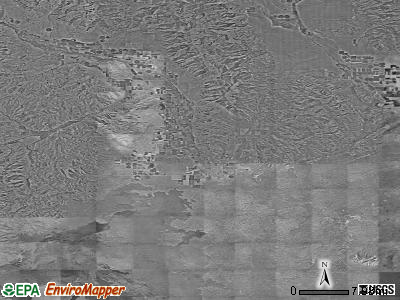 Zip code 83213 satellite photo by USGS