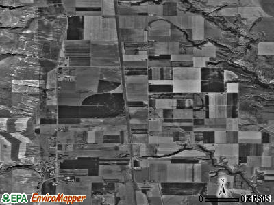 Zip code 83232 satellite photo by USGS